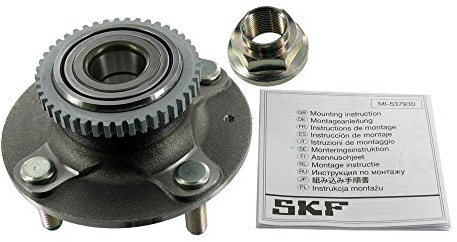 SKF Radlagersatz mit ABS-Sensorring VKBA 6810 Position Hinterachse Höhe 103 mm Länge 151 mm Breite 154 mm - OE-Qualität