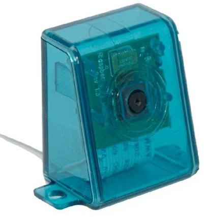sb Components Raspberry Pi Camera Case Transparent Protective Case Cover For Raspberry Pi Camera | Compatiable With Camera Module 1, 2 and 3 (Blue)