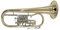 Tuyama® TFH-371 Flügelhorn in B (3 Drehventile mit Trigger) Bugle Goldmessing lackiert