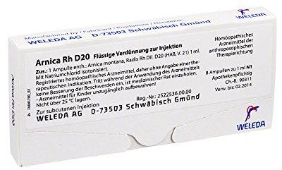ARNICA RH D 20 Ampullen 8X1 ml