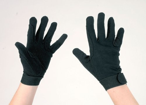 Kerbl Reithandschuh Baumwolle Jersey, weiß, S