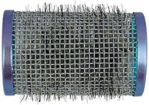 Efalock Professional Borsten-Metallwickler, blau, 1er Pack, (1x 12 Stück)