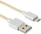 Belkin Premium MIXIT Metallic Micro-USB auf USB-A Lade-/Sync Kabel (1,2m) silber
