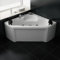 Bagno Italia Vasca idromassaggio 135x135 2 posti 12 getti con cromoterapia radio e doccino I