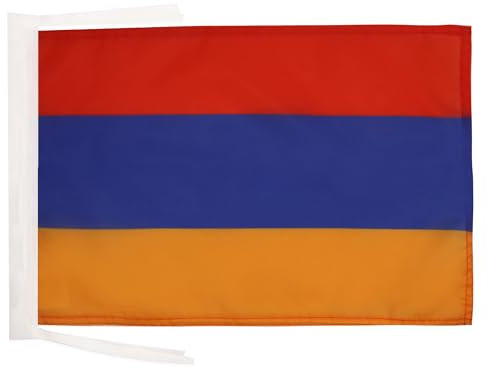AZ FLAG - Flagge Armenien - 45x30 cm Mit Kordel - Armenische Fahne 30 x 45 Cm - Flaggen