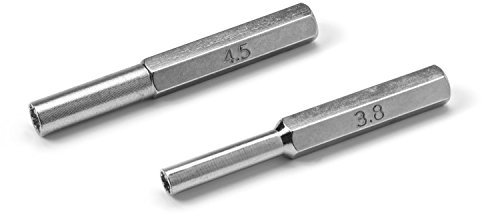 Sicherheits-Bit-Set, Stahl, 3,8 mm + 4,5 mm, Sicherheits-Bit, Schraubendreher, Werkzeug, offen, NES SNES N64 Super Nintendo 64 Patronen und Systeme von Atomic Market