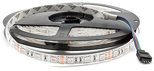 RGB LED 24V Streifen 5M 60LEDs/m (300Stk.) IP20/IP65 RGB Stripe Leiste 5 Meter (RGB 24V 5M IP65)