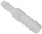 Reductor GARDENA: conector de manguera de plástico, para conectar mangueras de 12 mm y 8 mm, blanco (7322-20)