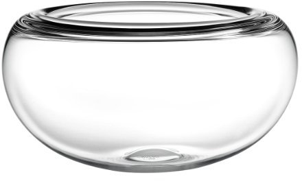 Holmegaard Schale Ø31 cm Provence Dekoration aus mundgeblasenem Glas, klar