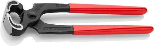 KNIPEX Kneifzange auf SB-Karte mit Kunststoff überzogen schwarz atramentiert 250 mm, 50 01 250 SB