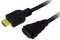 LogiLink CH0057 Câble HDMI 1.4 Mâle/Femelle 3 m Noir