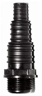 Pisces 0.75'' BSP Male to 25/20/13mm Multistage Hose Adaptor for Pond and Garden Hosepipe Tubing Connector