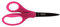 Fiskars Schülerschere, Ab 10 Jahren, Länge: 17 cm, Für Rechts- und Linkshänder, Rostfreie Stahl-Klinge/Kunststoff-Griffe, Pink, Glitter, 1023915