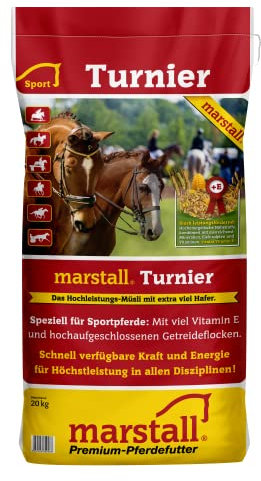 marstall Premium-Pferdefutter Turnier, 1er Pack (1 x 20 kilograms)