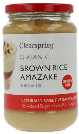Clearspring Organic Brown Rice Amazake 380g Rice & Pasta Healthy Food - Size: 380g