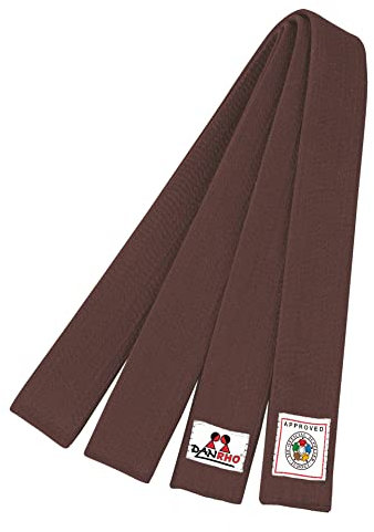 DANRHO Judo Gürtel Ijf Rec., Braun Danrho 300 cm
