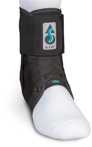Med Spec ASO Ankle Stabilizer, Black, XX-Large