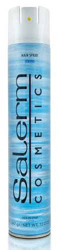 SALERM - Laca Pelo Profesional - Hair Spray Normal - 650 ml - Fijación Fuerte - Efecto Anti Humedad - Larga Duración - Permite Retocar el Peinado antes de la Fijación Definitiva