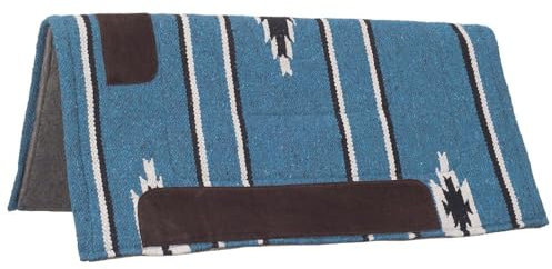 Tough 1 Sierra Sattelunterlage, quadratisch, Filzboden, Teal/Black/Cream