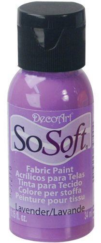 Deco Art DSS12 - Pintura para Tejidos y Telas, Color Morado