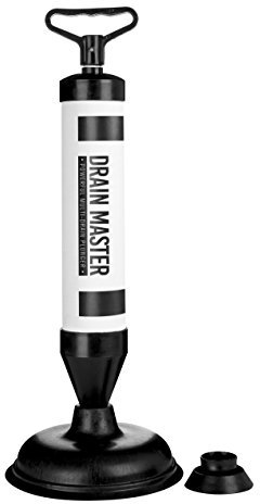 Premier Housewares Multi Plunger Sink Master Sink Plug Toilet Unblocker Toilet Plunger Sink Strainer Plug- 40 x 6 x 6 cm