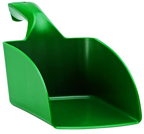 Vikan - Hygiène - Pelle à Main - Droite - Polypropylène - Vert - 0,5L