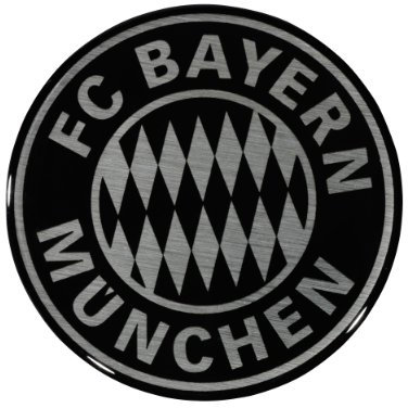 FC Bayern München 3D Aufkleber Logo