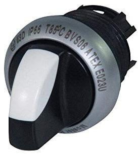Eaton 216867 Wahltaste, Knebel, 2 Stellungen, Schwarz, Rastend