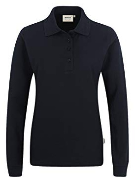 HAKRO Damen-Longsleeve-Poloshirt Performance