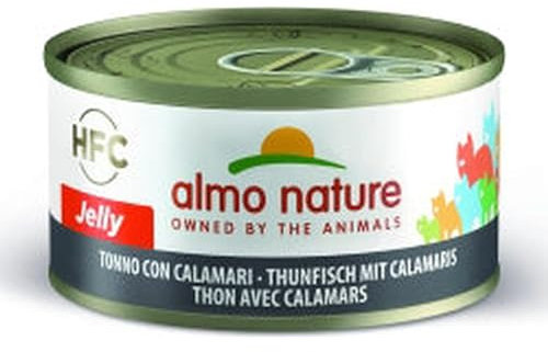 Almo Nature Thunfisch mit Calamaris 70g Katzenfutter, 24er Pack