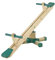 TP Toys Trébuchet en Bois FSC® – Balançoire à Bascule 360° – Sièges Confortables en Plastique Moulé – 205 x 36 x 56 cm – Dès 3 Ans – Jeu d’Adresse et Équilibre
