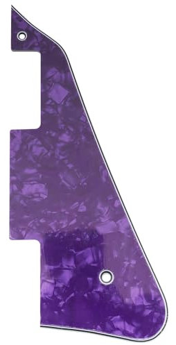 Musiclily LP Gitarre Schlagbrett für USA Les Paul Modern Style E-Gitarre,4 lagig Purple Pearl