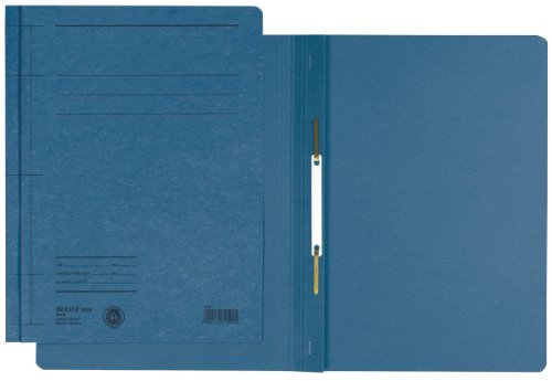 LeitzSchnellhefter, A5, Manilakarton, blau