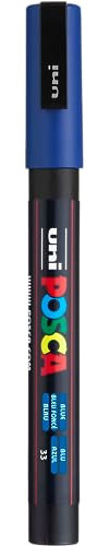 Uni-Ball Posca PC-3M Fine Bullet Tip Marker - Blue