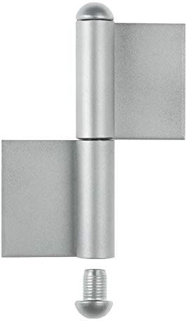 Alberts 414443 Paumelle longue à souder | Type KO4 | acier | hauteur 160 mm | diamètre Ø 14 mm