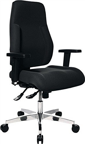 Topstar P91 Bürodrehstuhl, Stoff, Blau, 68 x 48 x 111 cm