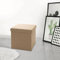 Seville Classics Sitzhocker mit Stauraum, 40x40x40 cm