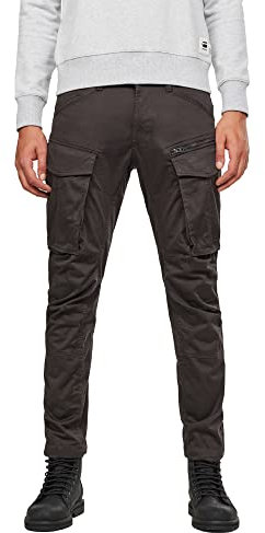G-STAR Homme Pantalon Rovic Zip 3D Regular Tapered, Gris (Raven D02190-5126-976), 34W / 32L