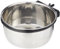 Classic Pet Products Coop Cup Stainless Steel Fixed Feeding Bowl , 600 ml