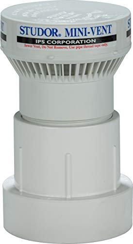 Studor 20341 Mini-Vent mit PVC-Adapter 1 1/2 oder 2 Anschluss