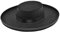 Bristol Novelty BH177 Mad Hatter Räuber-Filzhut, Unisex Adult, Einfarbig, Schwarz, Einheitsgröße