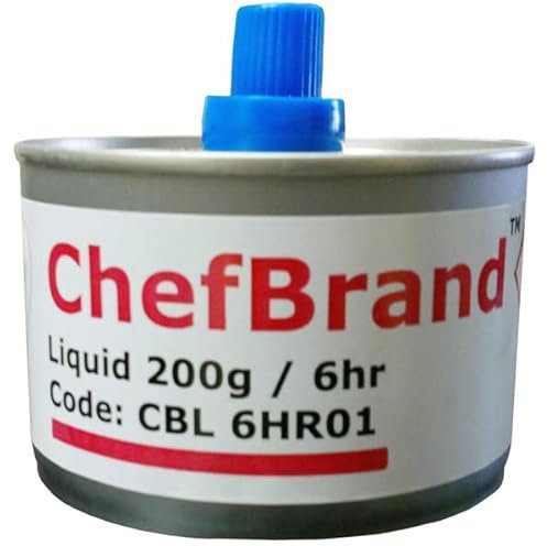 drinkstuff Fusion Chafing Fuel 6 Hour | DEG Wick Fuel for Chafing Dish