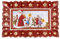 Villeroy & Boch Toy'S Fantasy Piatto Dolci Babbo Natale, Rettangolare, Porcellana, Rosso