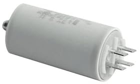 Condensatore 16 Mf 400 V L70 d42 mm riferimento: 124082622 per Lava biancheria Electrolux