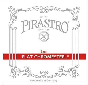 K-BASS FLAT-CHROMESTEEL SOLO E2 STAHL/CHROMSTAHL SOLO