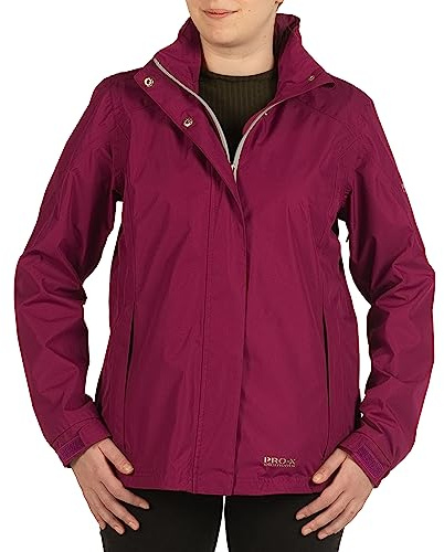 PRO-X elements Damenjacke CARRIE I Damen Regenjacke mit verschweißten Nähten, Unterarmbelüftung inkl. Packsack I Atmungsaktiv I Wasser- & winddicht