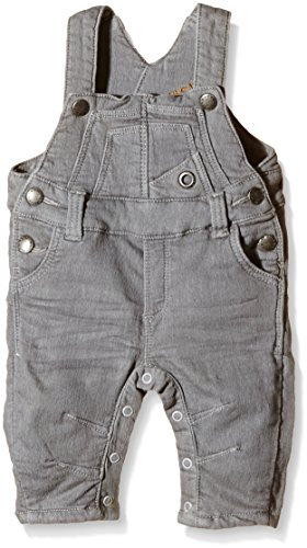 Bellybutton Kids Unisex Baby 0007652 Latzhosen, Grau (Grey Denim|Gray 0016), (Herstellergröße: 86)