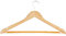 Honey Can Do HNG-01334 Wood Hangers with Non-Slip Grooved Bar, Maple, 24-Piece, 30.48x24.765000000000001x45.085000000000001 cm