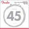 Fender 737250405 String Set For Electric Bass-7250ML (045/100) - Nickel Plated