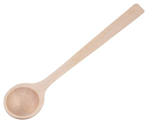 Dosier-Löffel, 7 cm, stabiler Kaffee-Löffel, Mess-Löffel Kaffee-Maß aus Buchen-Holz, Pulver-Dosierhilfe, Schäufelchen aus Europa, praktisches Kaffee-Lot zum Abmessen